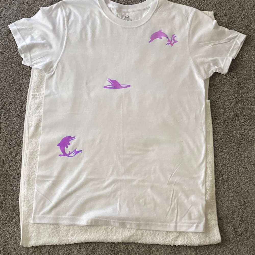 Multi Color Dolphin T -Shirt